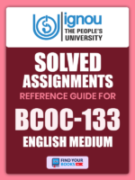 BCOC133 Ignou Solved Assignment English Medium