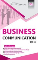 BCS 55 Business Communication (IGNOU Help book for BCS-55 in English Medium)