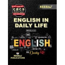 BEGLA-135 Book - English in Daily Life for 2020 Exams