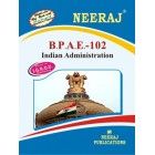 IGNOU: BPAE102-EM Indian Administration -English Medium