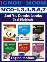 Ignou MCom 2nd Year Books English