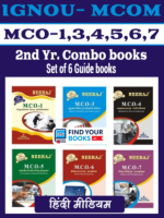 Ignou MCom 2nd Year Books Hindi