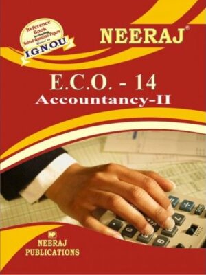 IGNOU : ECO-14 Accountancy - II - English Medium