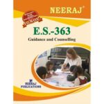 IGNOU : ES-363 Guidance and Counselling- English Medium