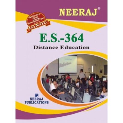IGNOU : ES-364 Distance Education- English Medium