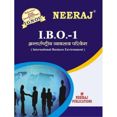 IGNOU: IBO-1 International Business Environment-Hindi Medium