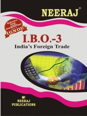 Ignou IBO-3 Book English Medium by neeraj