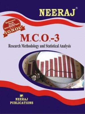 Ignou MCO-3 Guide Book English Medium by Neeraj