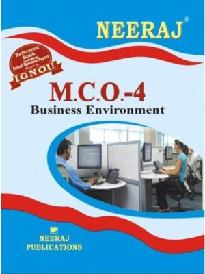 Ignou MCO-4 Guide Book English