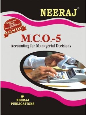 Ignou MCO-5 Guide Book English Medium by Neeraj