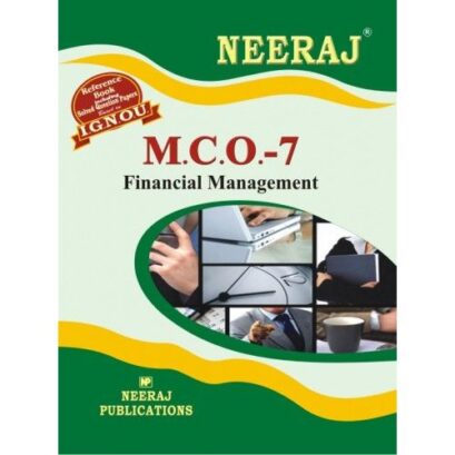 Ignou MCO-7 Guide Book English Medium by Neeraj