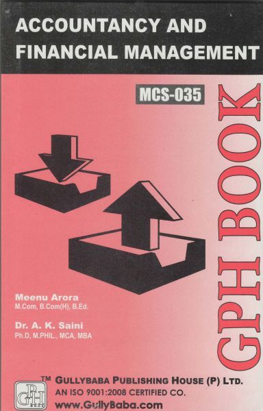 IGNOU : MCS - 035 Accounting And Financial Management