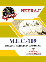 Ignou MEC109 Guide Book English Medium