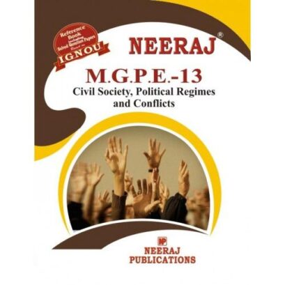 IGNOU: MGPE-13 Civil Society Political Regimes & Conflict- English Medium 