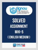 MHI5 IGNOU Solved Assignment English Medium