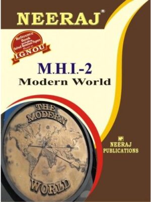 IGNOU: MHI-2 Modern World- English Medium 
