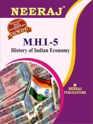 IGNOU: MHI-History of Indian Economy- English Medium 
