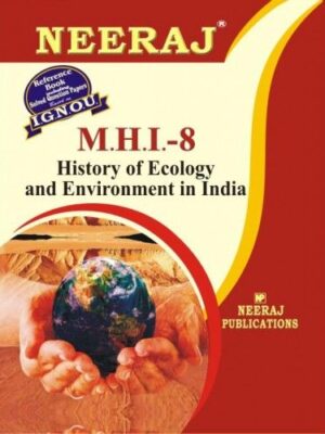 IGNOU: MHI-8 History of Ecology & Environment- English Medium 