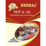 IGNOU: MPA-16  Decentralisation & Local Governance-English Medium