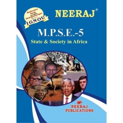 IGNOU: MPSE-5 STATE & SOCIETY IN AFRICA- English Medium
