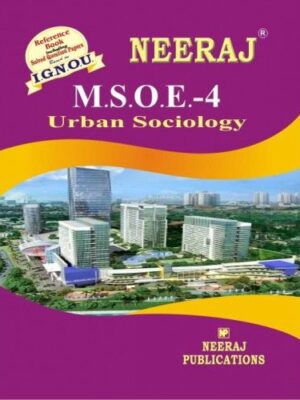 IGNOU: MSOE-4 Urban Sociology-English Medium