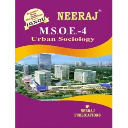 IGNOU: MSOE-4 Urban Sociology-English Medium