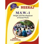 IGNOU: MSW-1 Origin & Development of Social Work-English Medium