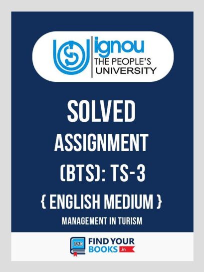 TS3 IGNOU Solved Assignment English Medium 2018