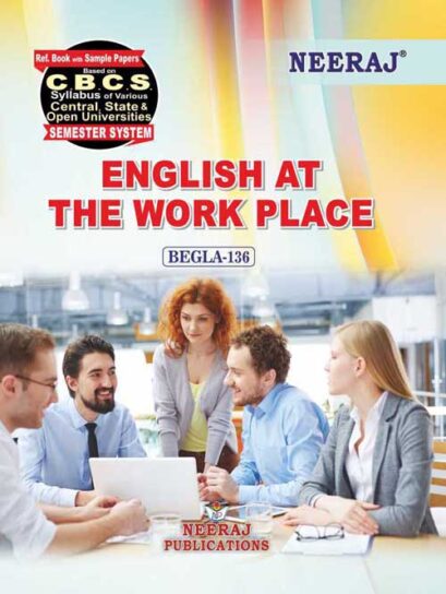 BEGLA-136 Ignou GuideBook - English at The Work Place
