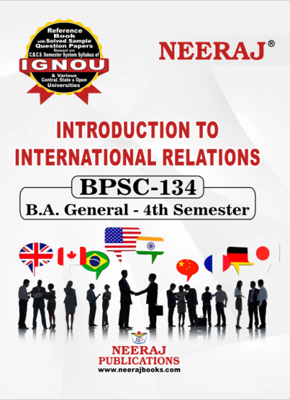 BPSC 134- Introduction to International Relations. Medium - English Medium