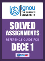 DECE1 Ignou Solved Assignment English
