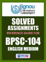 Ignou BPSC-104 Solved Assignment English Medium