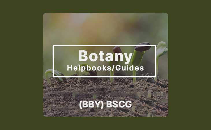 Ignou BSc General BOTANY Books