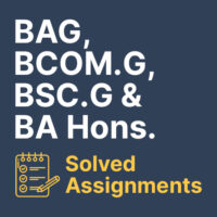 Ignou CBCS Solved Assignments