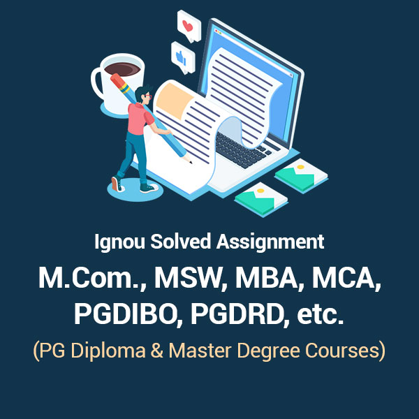 PG & Master Courses Assignments