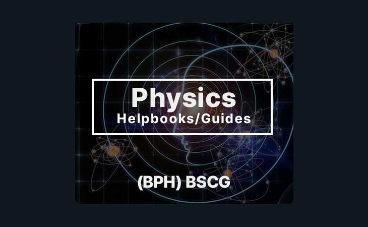 Ignou BSc General Physics Books cum Guides