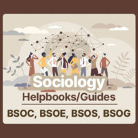 Ignou Sociology Books for BAG/BA Honours