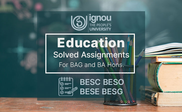 Ignou BES Solved Assignments
