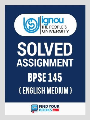 Ignou BPSE145 Solved Assignment English Medium