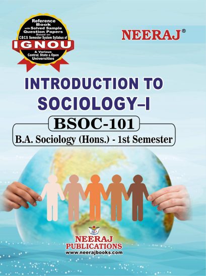 BSOC101 (INTRODUCTION TO SOCIOLOGY-I) for IGNOU B.A. Hons
