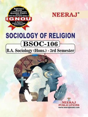 BSOC 106 Sociology of Religion