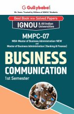 IGNOU MMPC 007 Guidebook | Business Communication | Findyourbooks