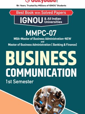IGNOU MMPC 007 Guidebook | Business Communication | Findyourbooks