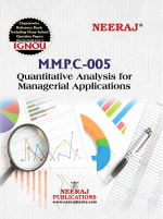 IGNOU MMPC-005 Guidebook | Quantitative Analysis for Managerial Applications